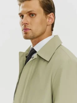 Pako Lorente Płaszcz przejściowy P24SF-7X-002 Beżowy Classic Fit