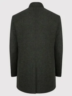 Pako Lorente Płaszcz przejściowy P22WF-7X-016 Zielony Classic Fit