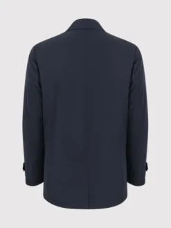 Pako Lorente Płaszcz przejściowy P23WF-7X-010 Granatowy Classic Fit