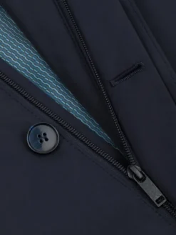 Pako Lorente Płaszcz przejściowy P23WF-7X-010 Granatowy Classic Fit