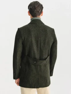 Pako Lorente Płaszcz zimowy P25WP-7X-001 Zielony Classic Fit