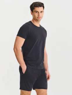 Pako Lorente Piżama U25WB-PY-001 Czarny