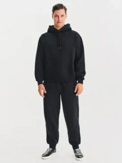 Pako Lorente Spodnie dresowe U25WB-WD-001 Czarny Oversize