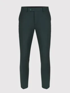 Pako Lorente Spodnie garniturowe P24SF-6G-019 Zielony Slim Fit