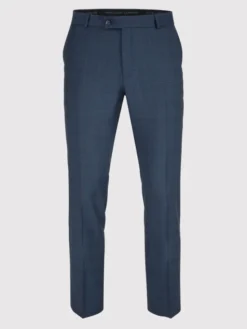 Pako Lorente Spodnie garniturowe P22WP-6G-031 Granatowy Slim Fit