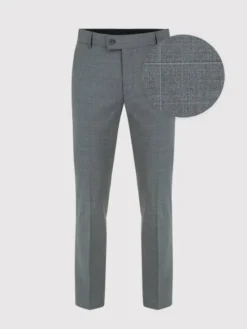 Pako Lorente Spodnie garniturowe P24SF-6G-007 Szary Super Slim Fit