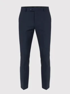 Pako Lorente Spodnie garniturowe P23WP-6G-038 Granatowy Slim Fit