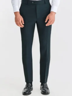 Pako Lorente Spodnie garniturowe P000P-6G-005 Zielony Slim Fit