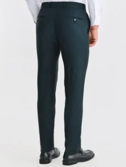 Pako Lorente Spodnie garniturowe P000P-6G-005 Zielony Slim Fit