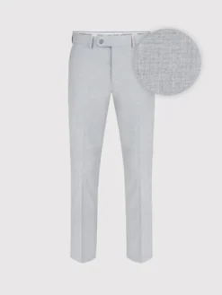 Pako Lorente Spodnie garniturowe P25SF-6G-017 Szary Slim Fit