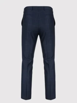 Pako Lorente Spodnie garniturowe P22WF-6G-001 Granatowy Slim Fit