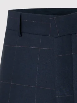 Pako Lorente Spodnie garniturowe P22WF-6G-001 Granatowy Slim Fit