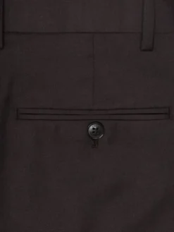 Pako Lorente Spodnie garniturowe P26SF-6G-042 Brązowy Slim Fit