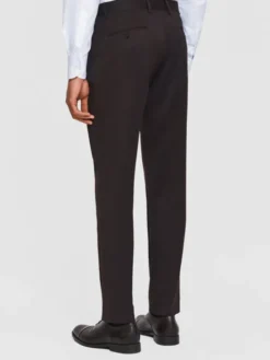 Pako Lorente Spodnie garniturowe P26SF-6G-042 Brązowy Slim Fit