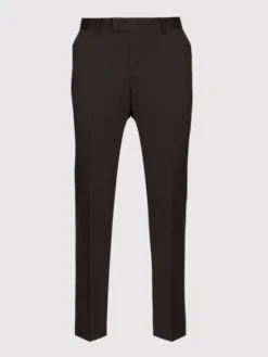 Pako Lorente Spodnie garniturowe P26SF-6G-042 Brązowy Slim Fit
