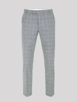 Pako Lorente Spodnie garniturowe P24SF-6G-006 Szary Slim Fit
