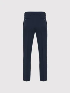 Pako Lorente Spodnie garniturowe P25SF-6G-012 Granatowy Slim Fit