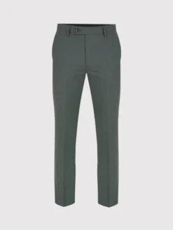 Pako Lorente Spodnie garniturowe P26SP-6G-015 Zielony Slim Fit