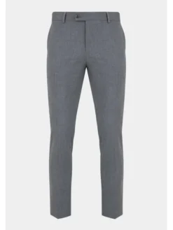 Pako Lorente Spodnie garniturowe P22SF-6G-007 Szary Slim Fit