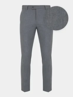 Pako Lorente Spodnie garniturowe P22SF-6G-007 Szary Slim Fit