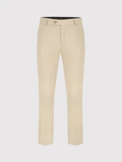 Pako Lorente Spodnie garniturowe P26SP-6G-022 Beżowy Slim Fit