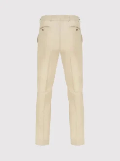 Pako Lorente Spodnie garniturowe P26SP-6G-022 Beżowy Slim Fit
