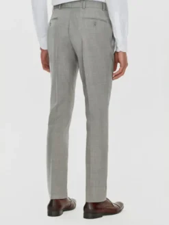 Pako Lorente Spodnie garniturowe P24SF-6G-009 Szary Super Slim Fit
