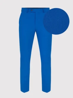 Pako Lorente Spodnie garniturowe P22SF-6G-020 Niebieski Slim Fit