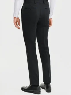 Pako Lorente Spodnie garniturowe P25SP-6G-029 Czarny Slim Fit