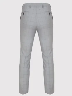 Pako Lorente Spodnie garniturowe P23SP-6G-015 Szary Slim Fit
