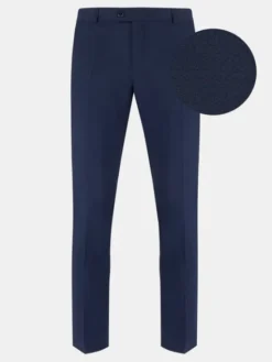 Pako Lorente Spodnie garniturowe P20SP-6G-020 Granatowy Slim Fit