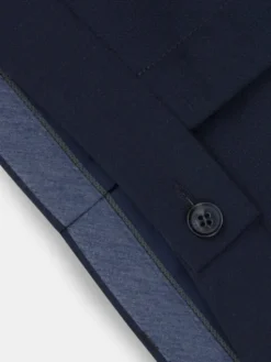 Pako Lorente Spodnie garniturowe P20SP-6G-020 Granatowy Slim Fit
