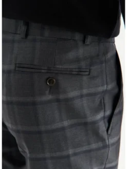 Pako Lorente Spodnie garniturowe P22WP-6G-032 Szary Slim Fit