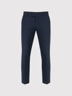 Pako Lorente Spodnie garniturowe P25WF-6G-006 Granatowy Super Slim Fit