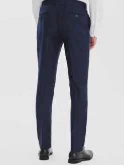 Pako Lorente Spodnie garniturowe P25WF-6G-006 Granatowy Super Slim Fit