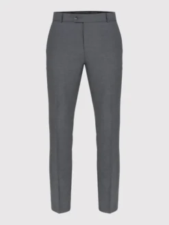 Pako Lorente Spodnie garniturowe P23WP-6G-006 Szary Slim Fit