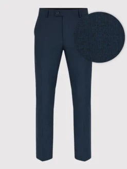 Pako Lorente Spodnie garniturowe P22WF-6G-004-G Granatowy Slim Fit