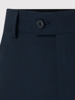 Pako Lorente Spodnie garniturowe P22WF-6G-004-G Granatowy Slim Fit