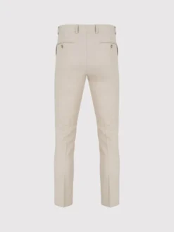 Pako Lorente Spodnie garniturowe P25SF-6G-034 Beżowy Slim Fit
