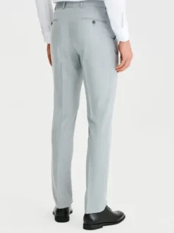 Pako Lorente Spodnie garniturowe P25SF-6G-032 Szary Super Slim Fit