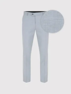 Pako Lorente Spodnie garniturowe P25SF-6G-032 Szary Super Slim Fit