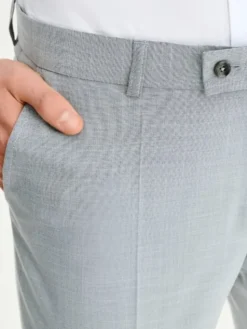 Pako Lorente Spodnie garniturowe P25SF-6G-032 Szary Super Slim Fit