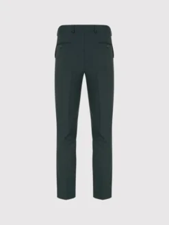 Pako Lorente Spodnie garniturowe P25SF-6G-019 Zielony Slim Fit