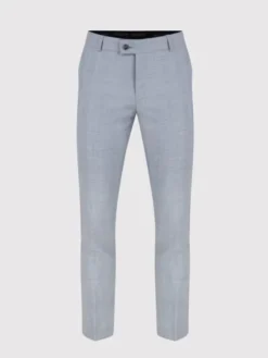 Pako Lorente Spodnie garniturowe P24SF-6G-015 Niebieski Slim Fit