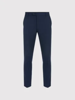 Pako Lorente Spodnie garniturowe P25SP-6G-018 Granatowy Super Slim Fit