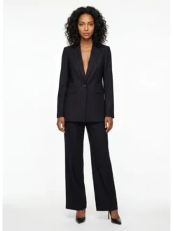 Pako Lorente Spodnie materiałowe B24SB-6G-027 Czarny Slim Fit