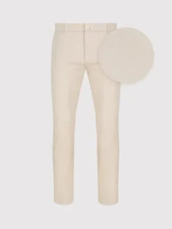 Pako Lorente Spodnie materiałowe P25BN-WX-001 Beżowy Classic Fit