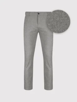 Pako Lorente Spodnie materiałowe P25WF-WX-016 Szary Slim Fit