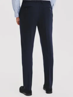 Pako Lorente Spodnie materiałowe P25WF-WX-018 Granatowy Slim Fit