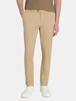 Pako Lorente Spodnie materiałowe P25WB-WX-001 Beżowy Classic Fit
